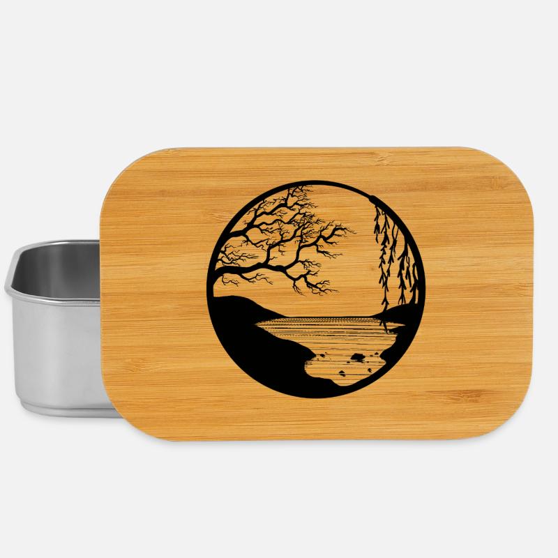 Seeblick - Lunch Box - Silber