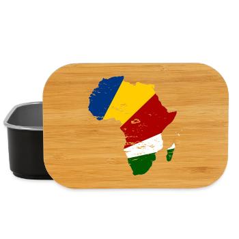 Seychellen_Flagge_Afrika_used - Boîte à goûter - noir - Devant