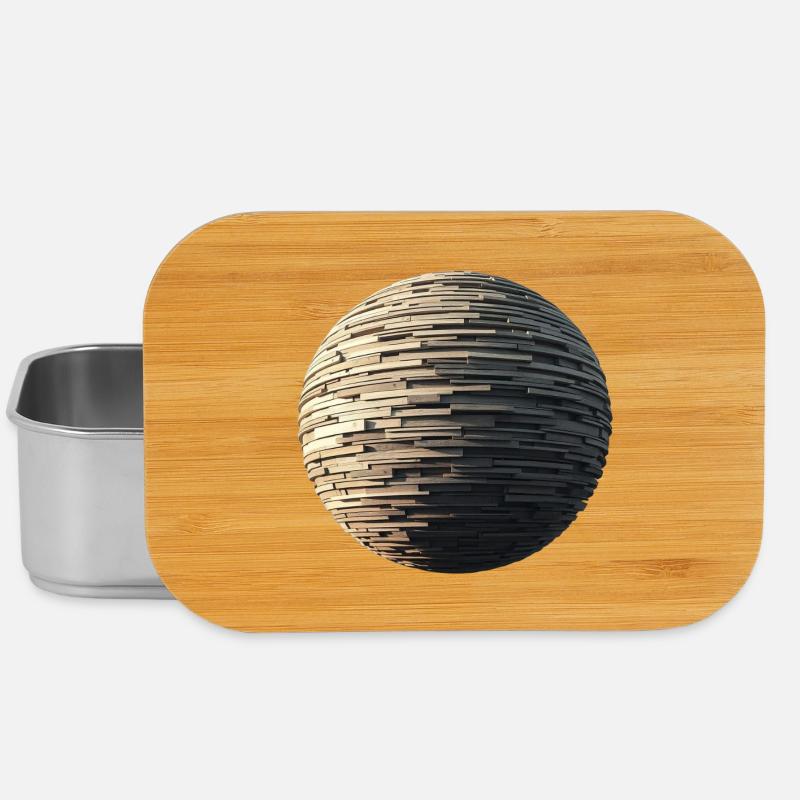 Stein Sphäre - Lunch Box - Silber