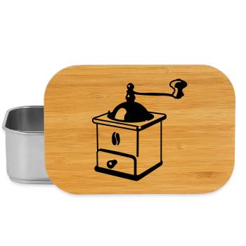 Kaffeemuehle - Lunch Box - Silber - Vorne
