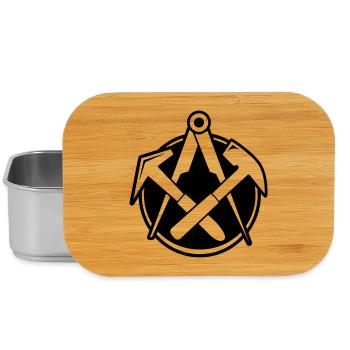 Couvreur Logo - Boîte à goûter - argent - Devant