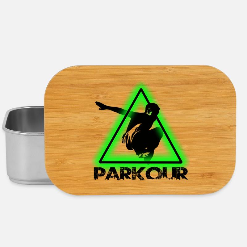 Parkour - Boîte à goûter - argent