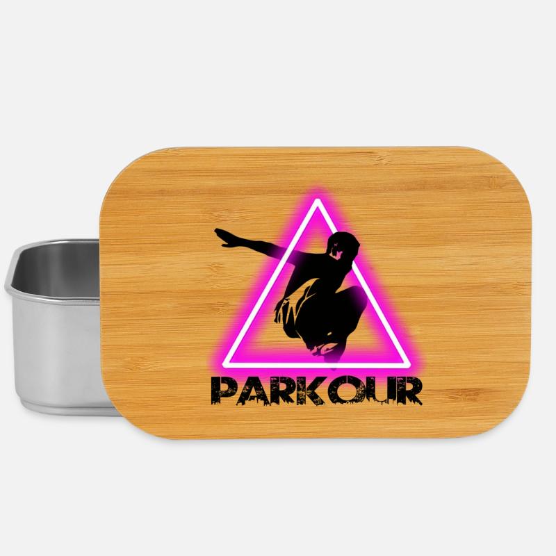 Parkour - Boîte à goûter - argent