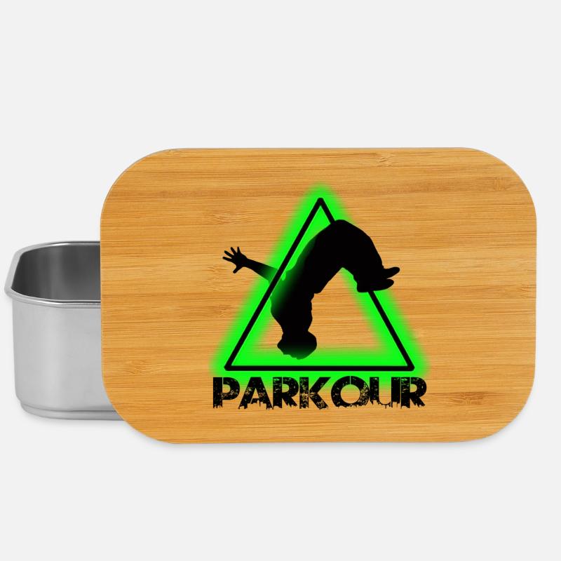 Parkour - Lunch Box - Silber