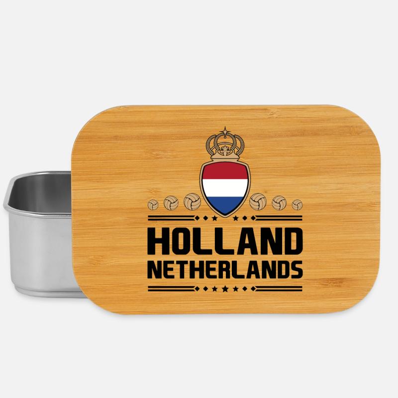 HOLLANDE - PAYS-BAS - Boîte à goûter - argent