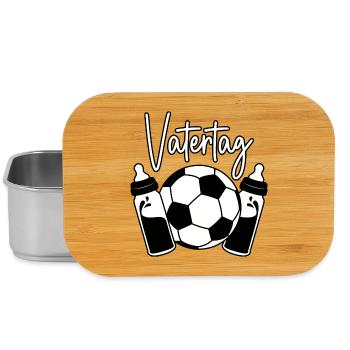 Vatertag Fußball - Lunch Box - Silber - Vorne