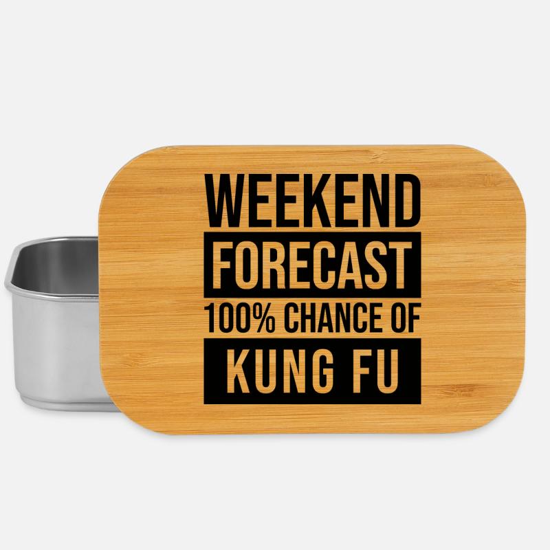 Kung-Fu - Lunch Box - Silber