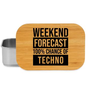 Techno - Lunch Box - Silber - Vorne
