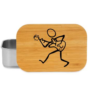 Gitarrist - Lunch Box - Silber - Vorne