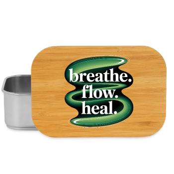 Qigong Tai Chi - Lunch Box - Silber - Vorne
