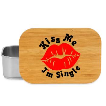 Kiss_Me - Lunch Box - Silber - Vorne