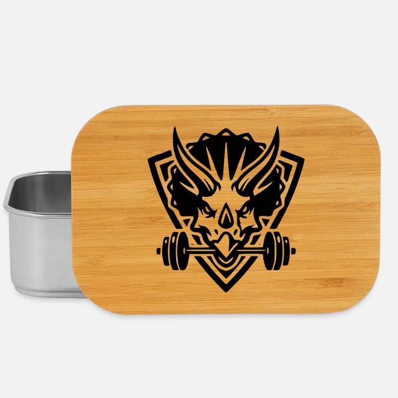 Fit Beast - Lunch Box - Silber