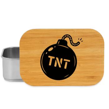 Symbole TNT de la bombe - Boîte à goûter - argent - Devant