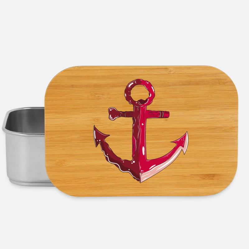 Anchor - Lunch Box - silver