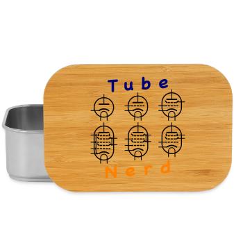 Vacuum Tube Nerd - Lunch Box - silver - Front