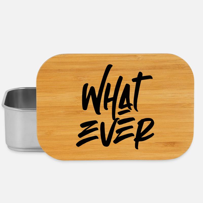 Whatever - Lunch Box - silver