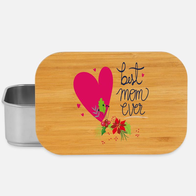 best mom ever - Lunch Box - Silber