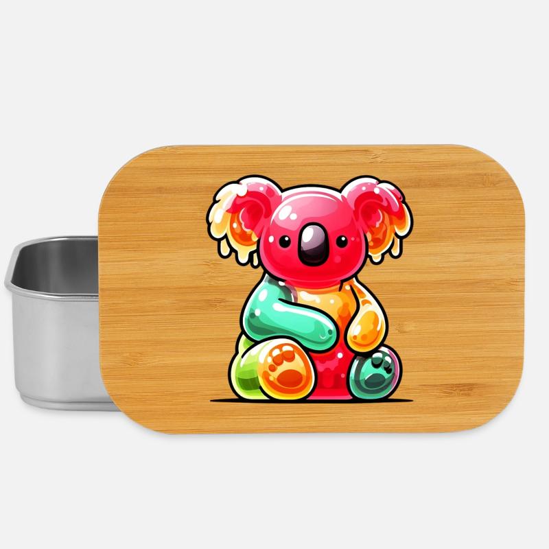 Koala - Lunch Box - Silber