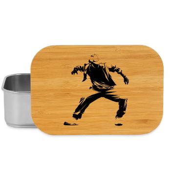 Croquis de breakdance - Boîte à goûter - argent - Devant