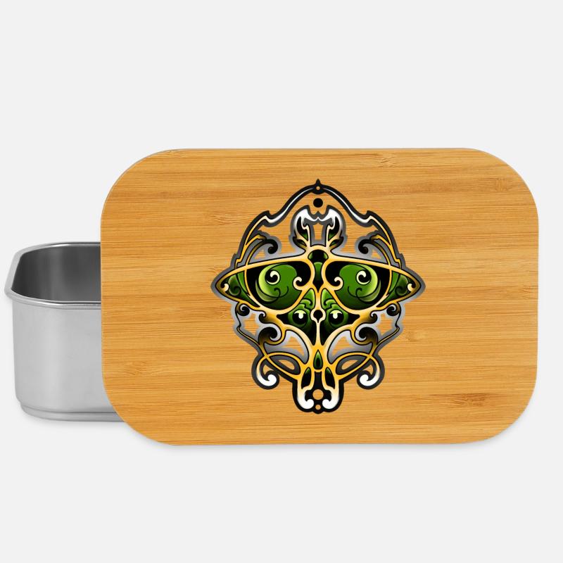 Actias Luna Jugendstil - Lunch Box - Silber