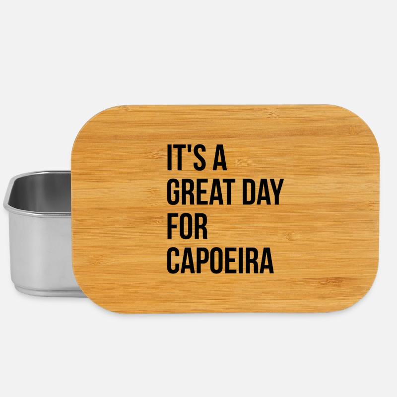 Capoeira - Lunch Box - Silber