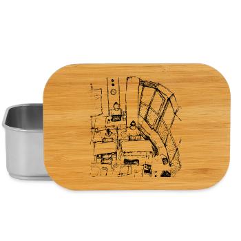 Salle de classe - Boîte à goûter - argent - Devant