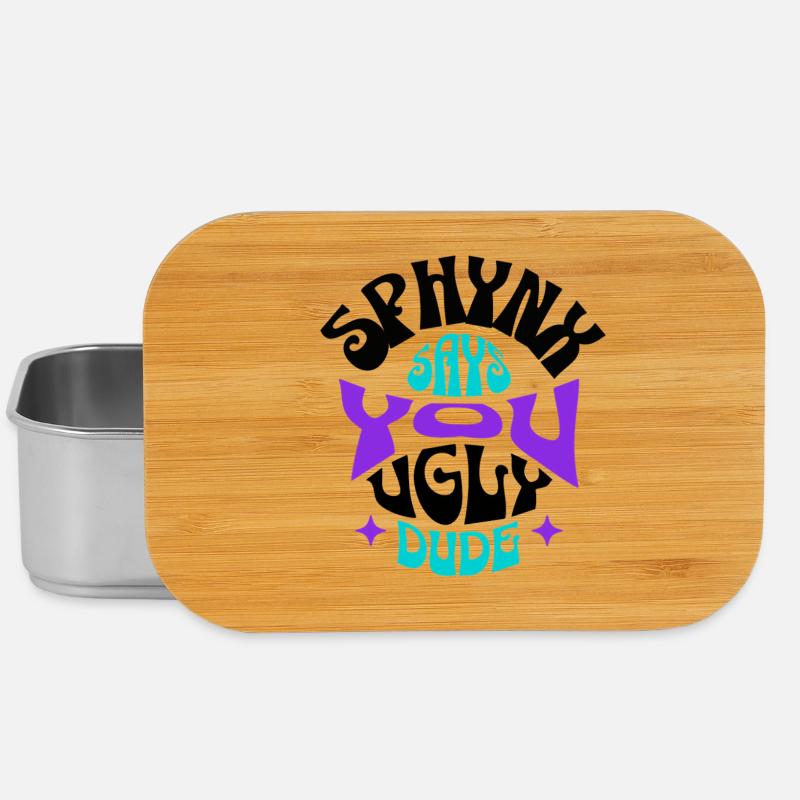 Sphynx Cat Drôle - Boîte à goûter - argent
