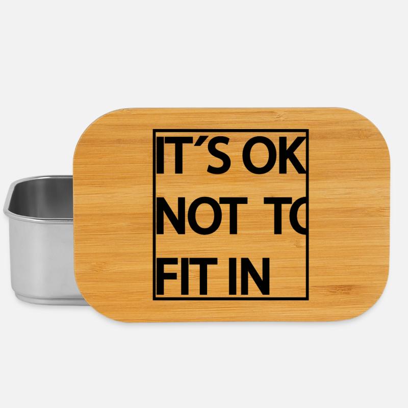 its_ok_not_to_fit_in_ - Boîte à goûter - argent