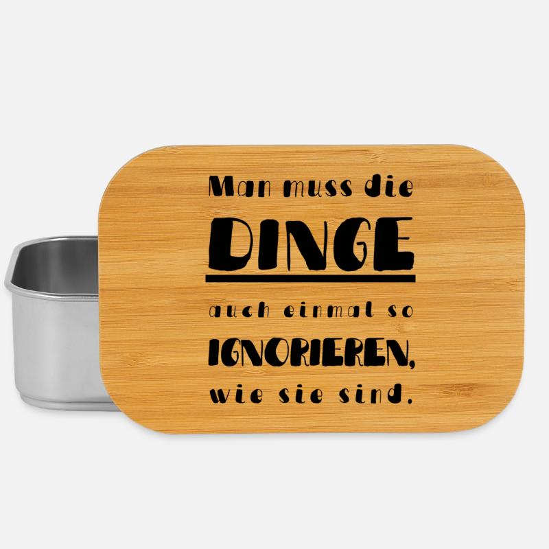 Some things - Lunch Box - silver