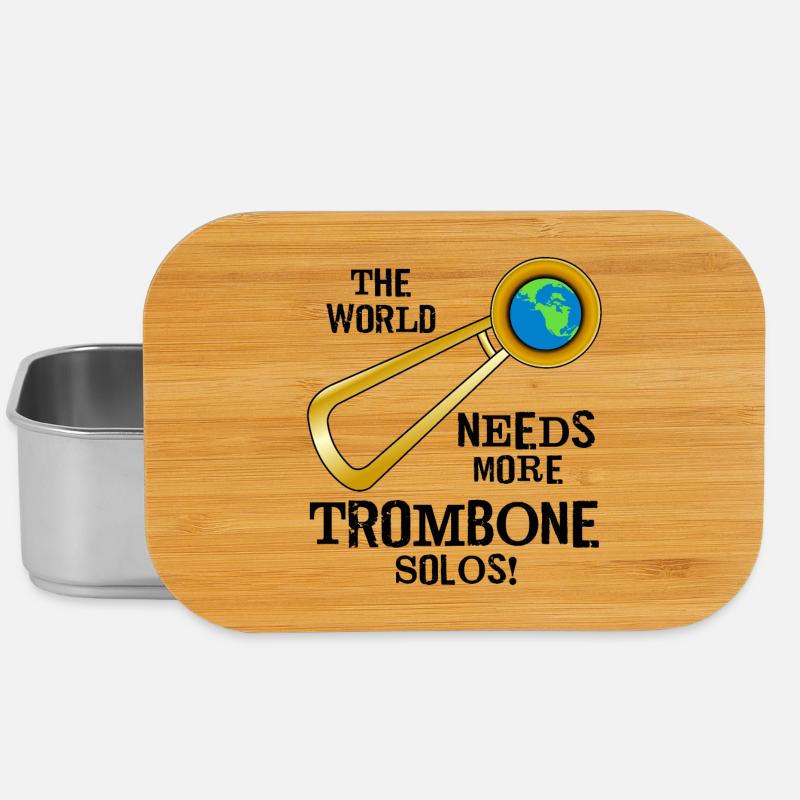 Trombone Solos - Lunch Box - silver