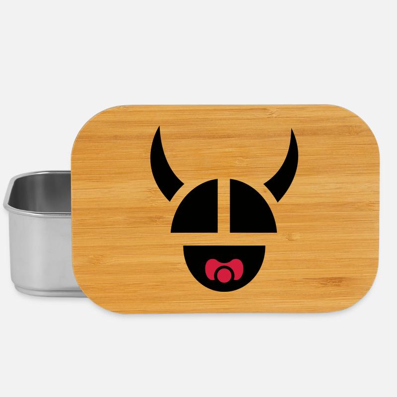 Viking enfant - Boîte à goûter - argent