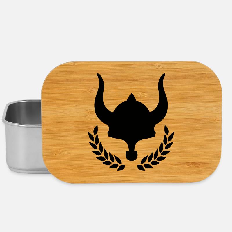vikings - Boîte à goûter - argent