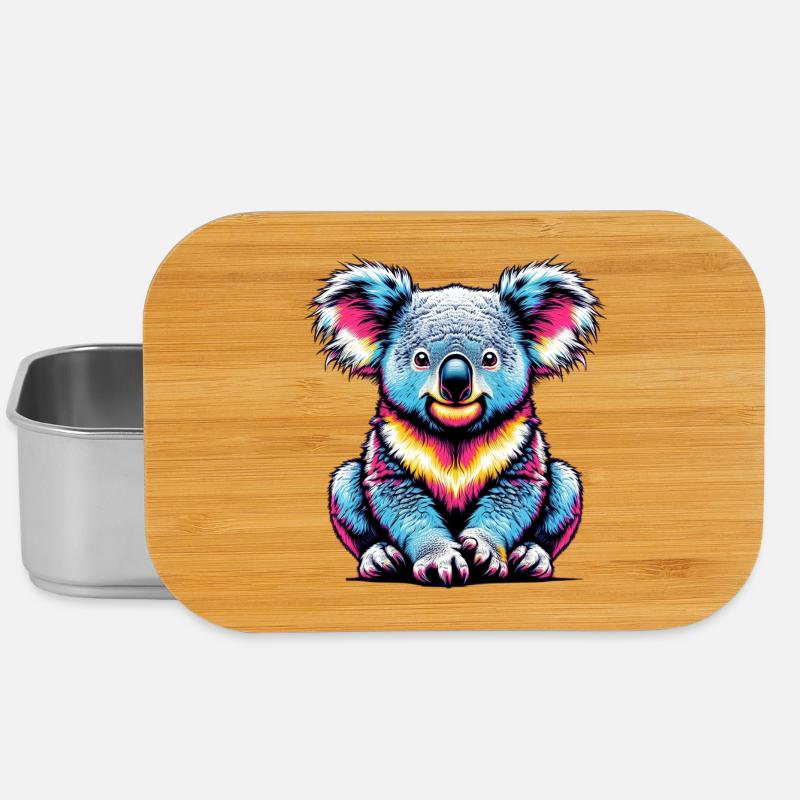 Koala - Lunch Box - Silber