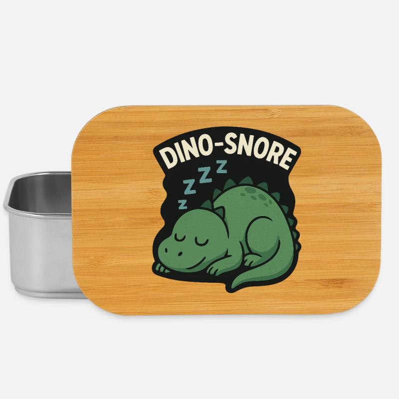 Dino Ronflement Sommeil Dino - Boîte à goûter - argent