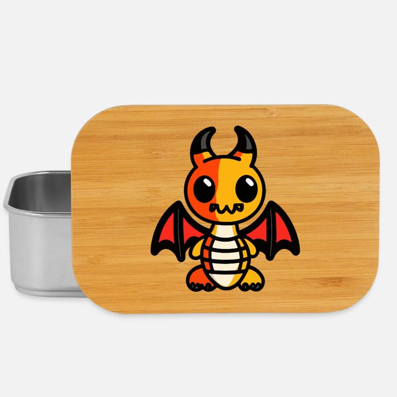 Drache Halloween Zombie - Lunch Box - Silber