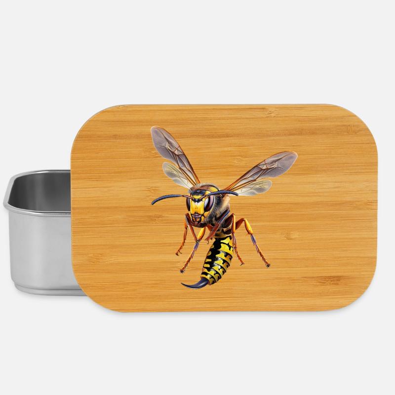 German wasp - Lunch Box - silver