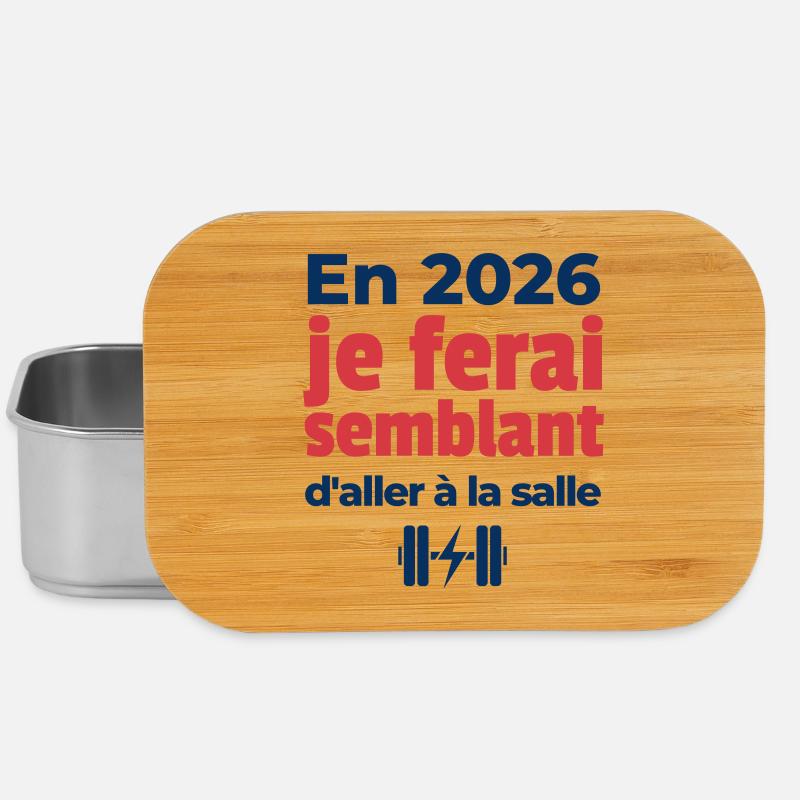 Year-end resolution - Lunch Box - silver