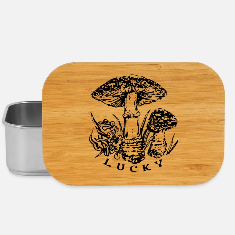 GLÜCKLICH - Lunch Box - Silber