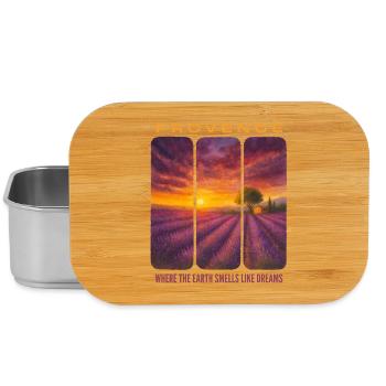 Lavender Provence - Lunch Box - silver - Front