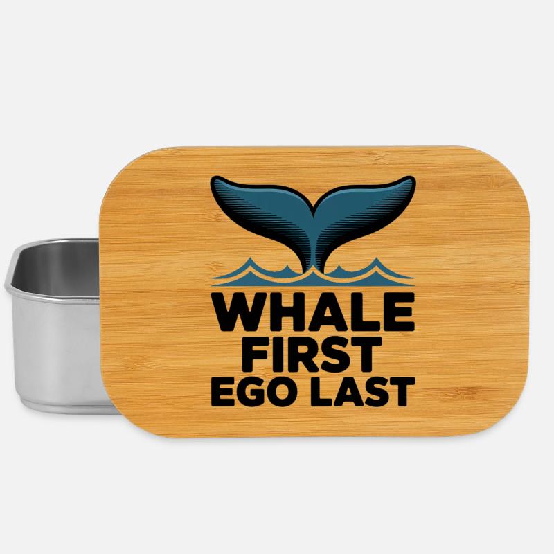 BALEINE D’ABORD • EGO DERNIER #1 - Boîte à goûter - argent