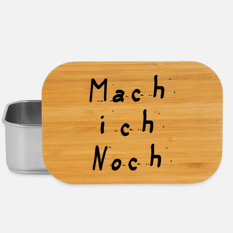 Mach ich noch - Lunch Box - Silber