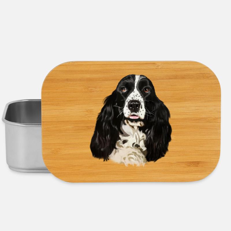 cocker spaniel - Lunch Box - silver