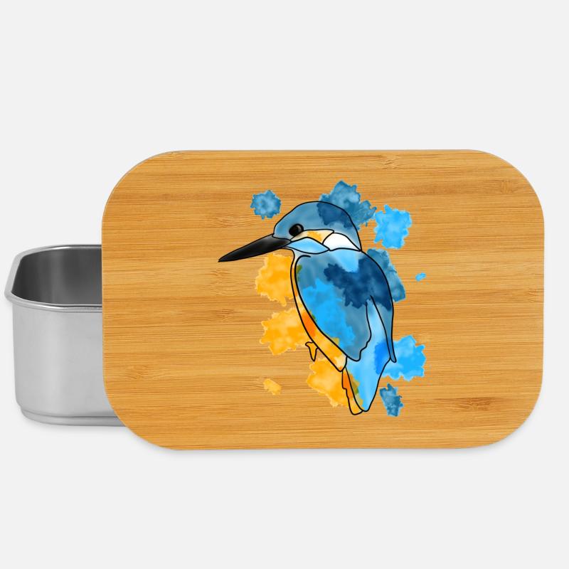 Eisvogel - Lunch Box - Silber