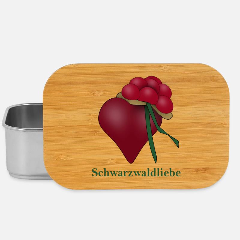 Schwarzwaldliebe - Lunch Box - Silber
