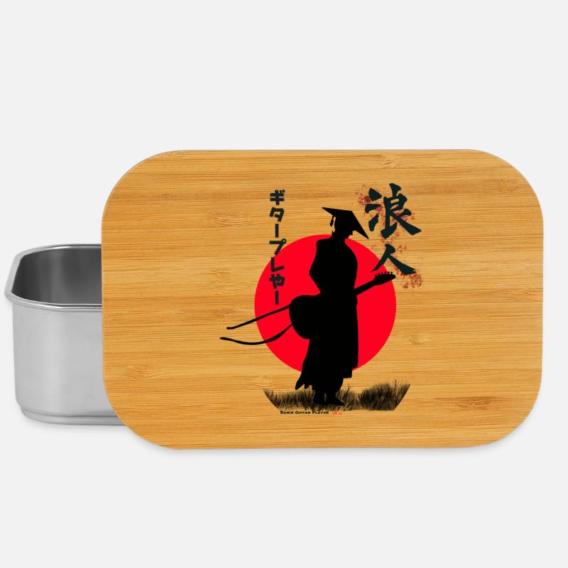 Ronin Guitar Player - Lunch Box - Silber