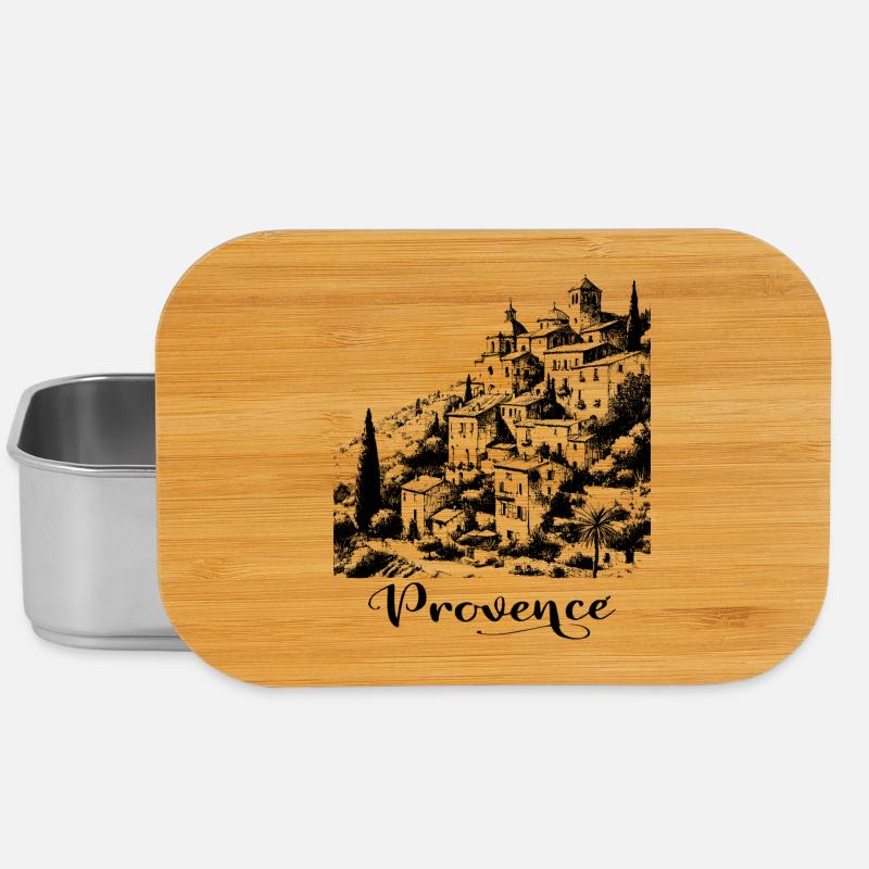 Provence - Lunch Box - silver