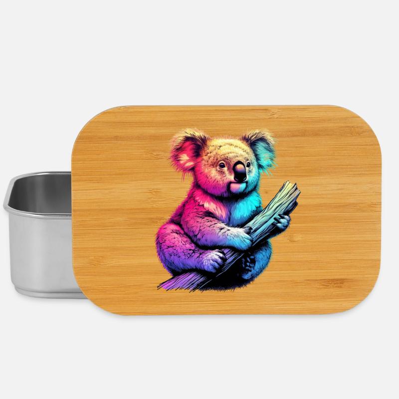 Koala - Lunch Box - Silber