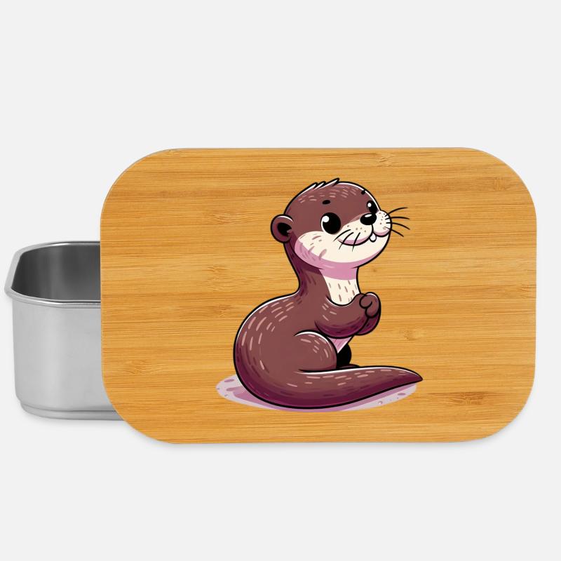 Otter - Lunch Box - Silber