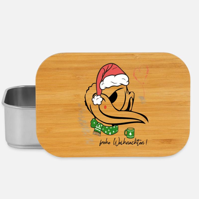 Frohe Weihnachten - Lunch Box - Silber