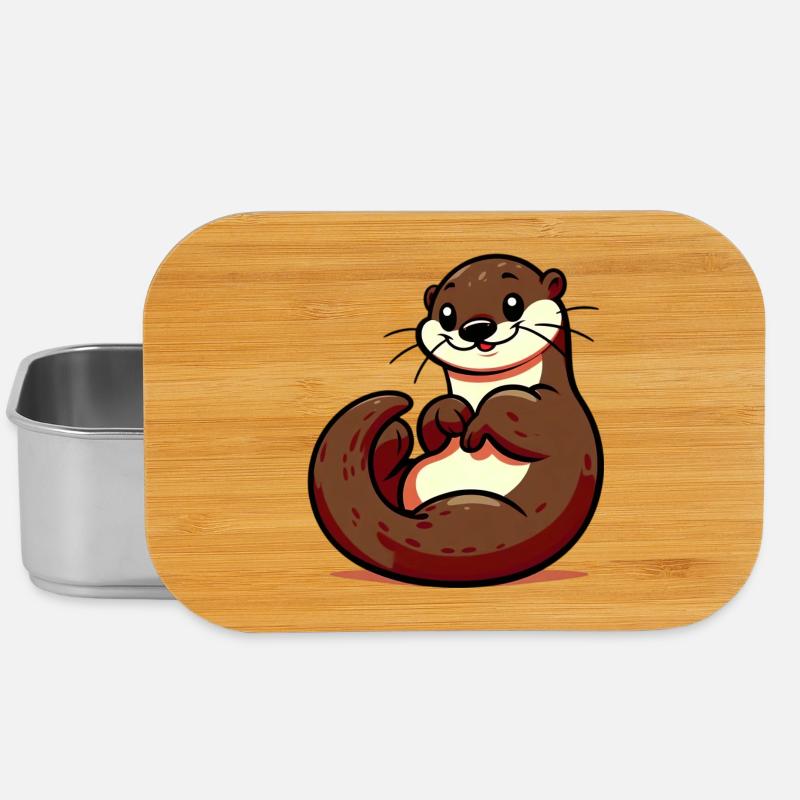 Otter - Lunch Box - Silber